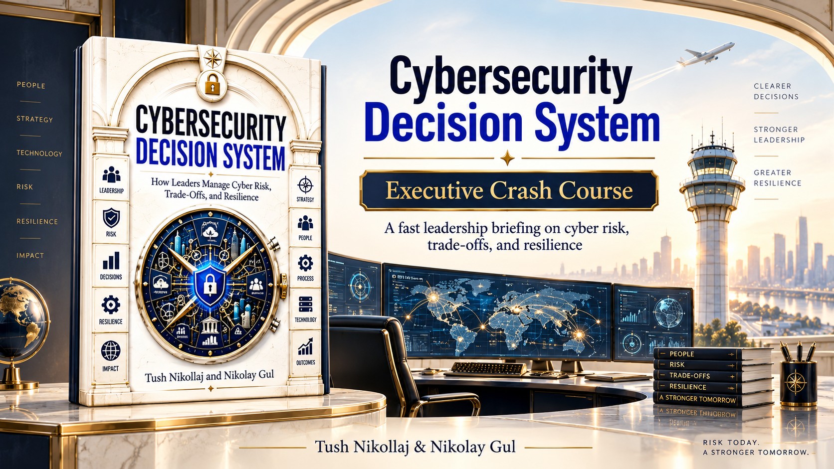 Cybersecurity Decision System Executive Crash Course by Tush Nikollaj and Nikolay Gul